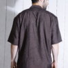 Thread Embroidered Coffee Shirt by Posh Knots